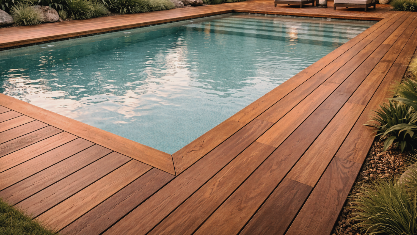 Deck para piscina